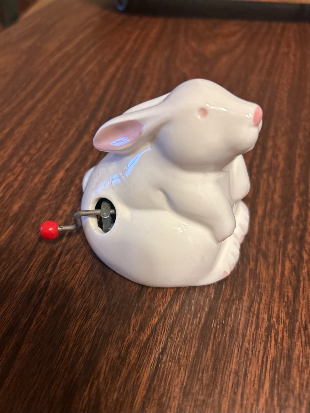 Vintage in box Peter Cottontail hand turn music box
